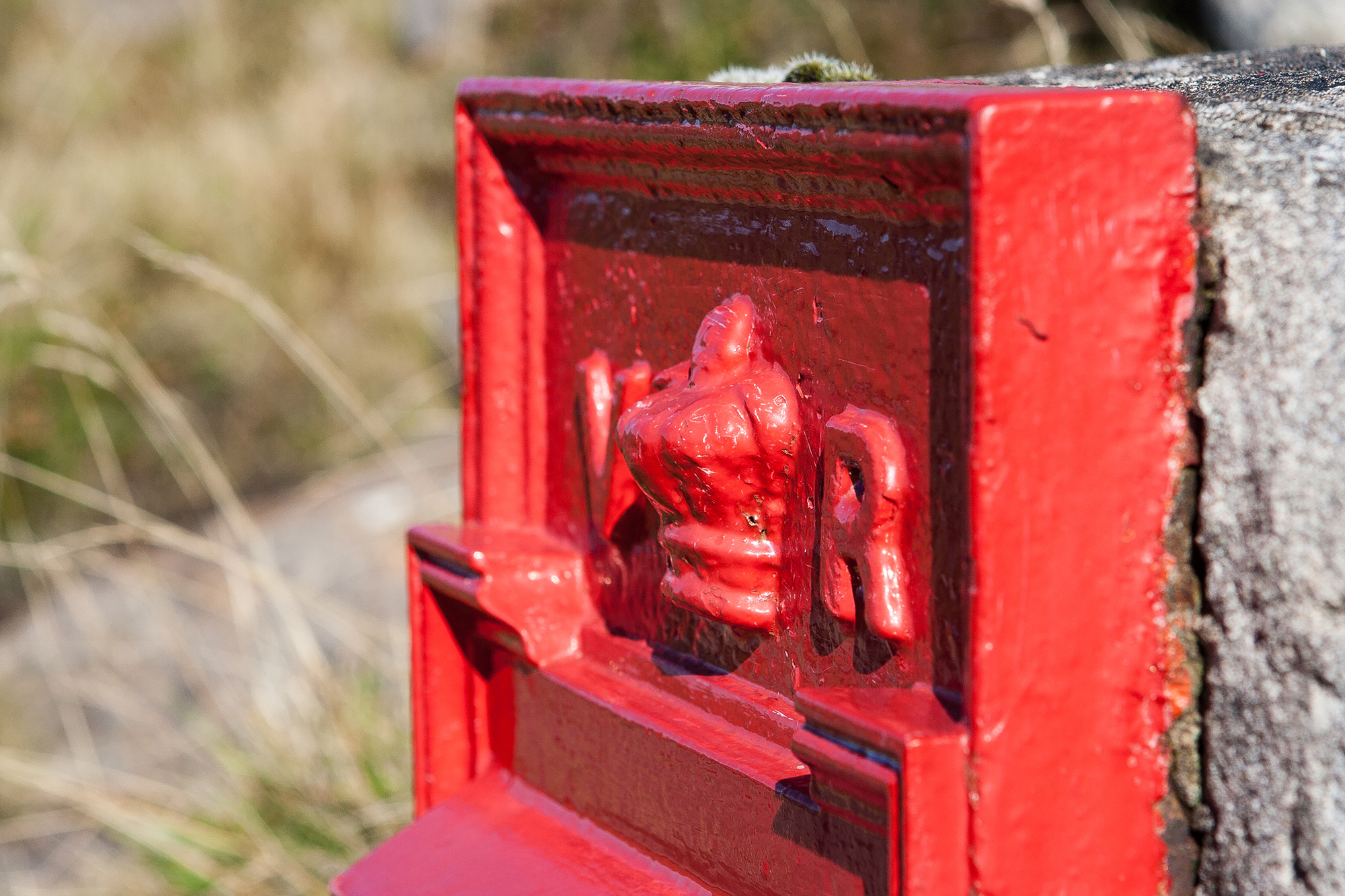 Red Post Box at Red Point