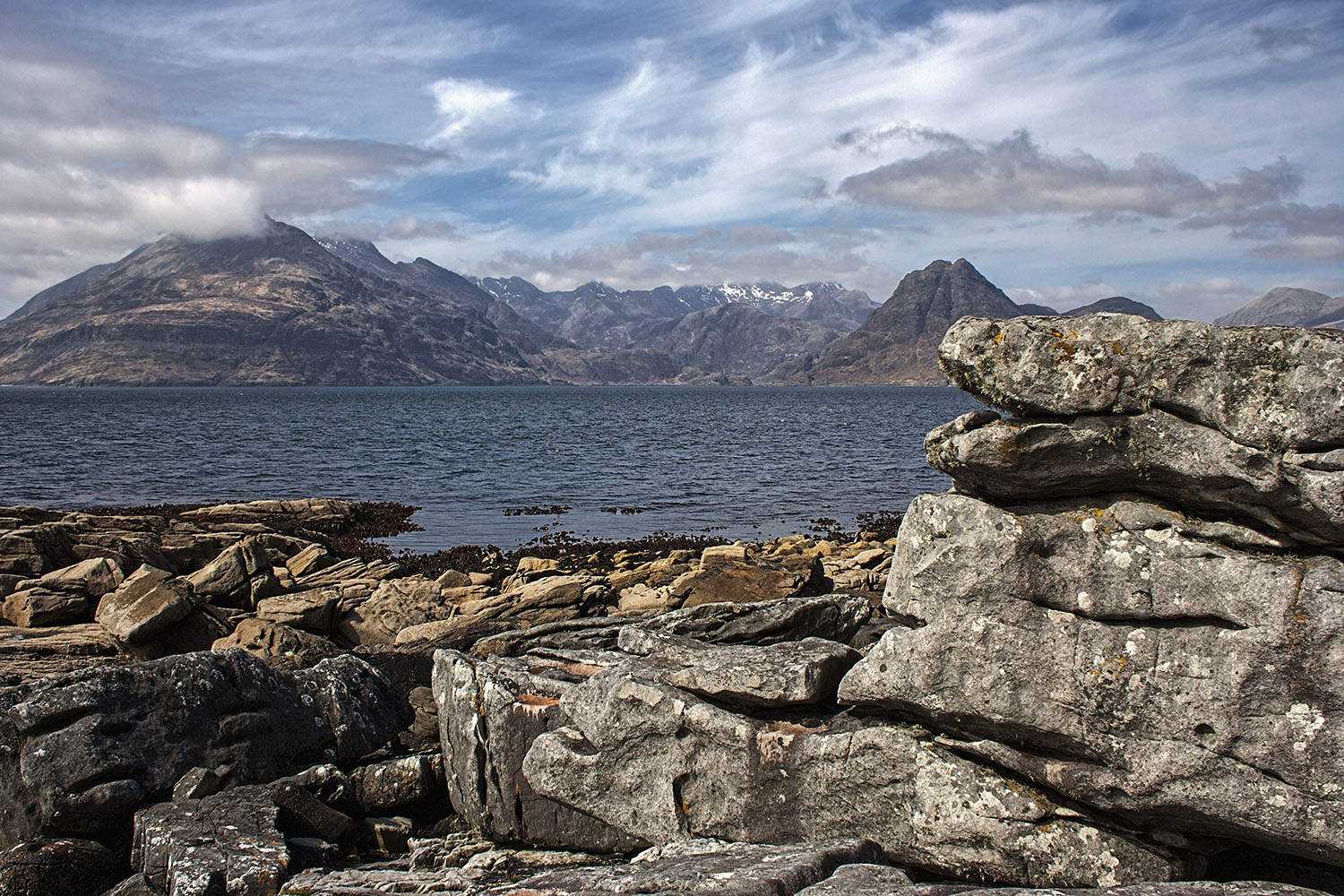 The classic view of the Cuillins from Elgol